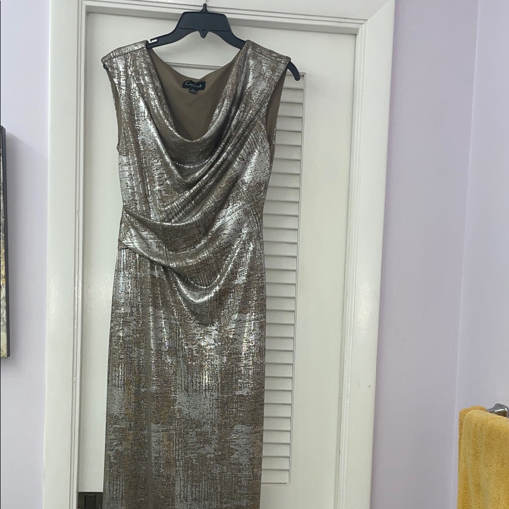 Glamorous Metallic Maxi Dress